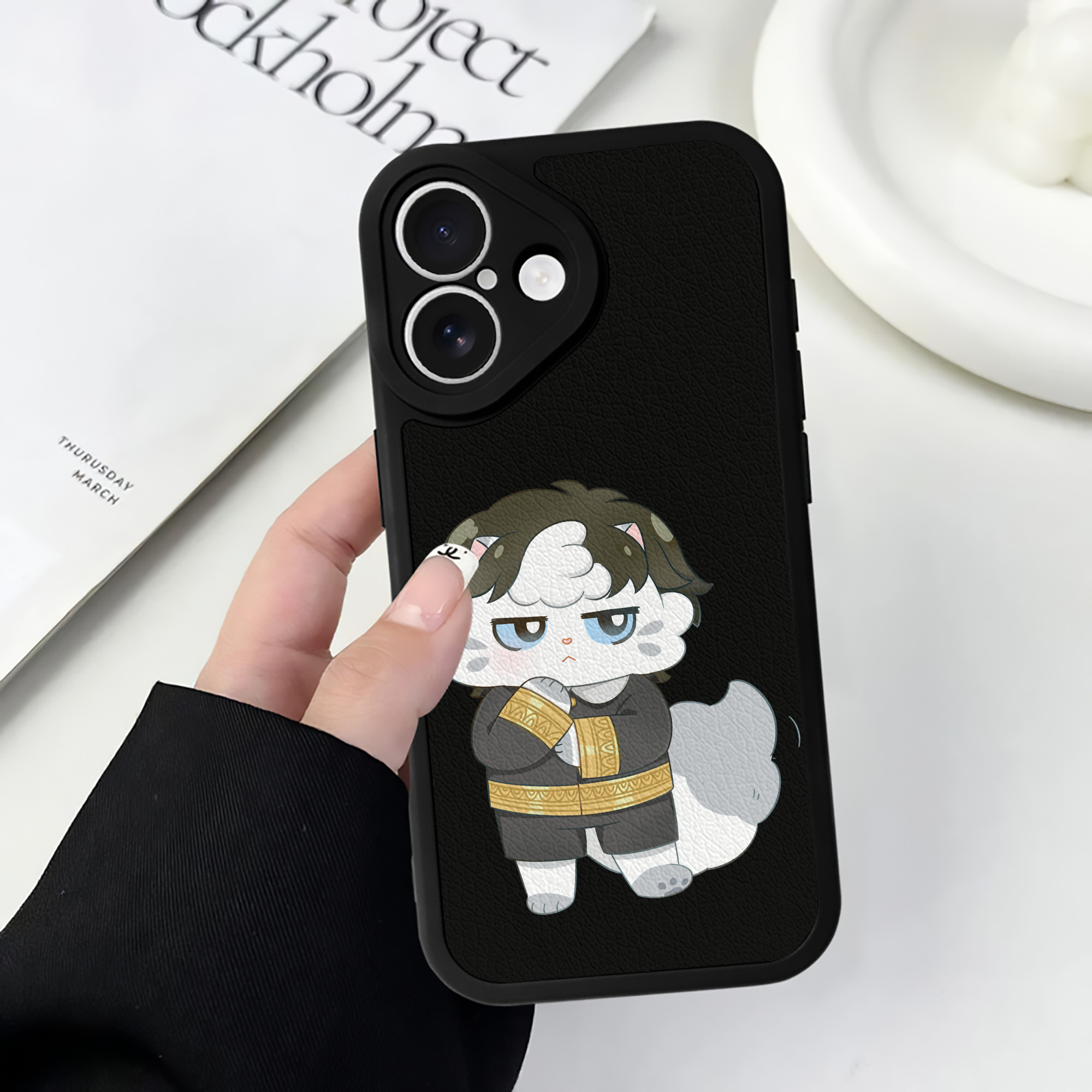 （画像用） SPY×FAMILY间谍家家酒 【iPhone 16シリーズ対応】シリコンスマホケース（レザー調） 材質：シリコン